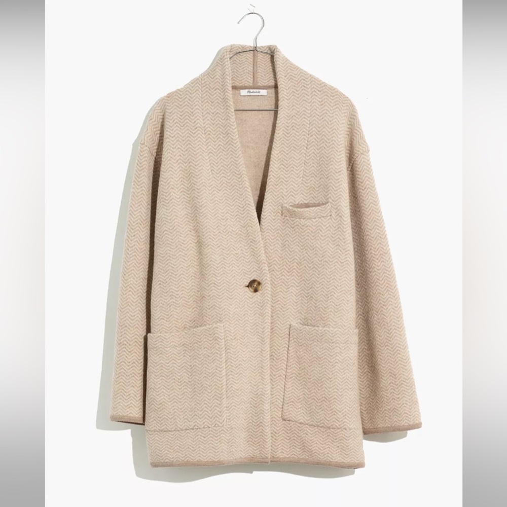 NWT Madewell Mattson Sweater Coat small